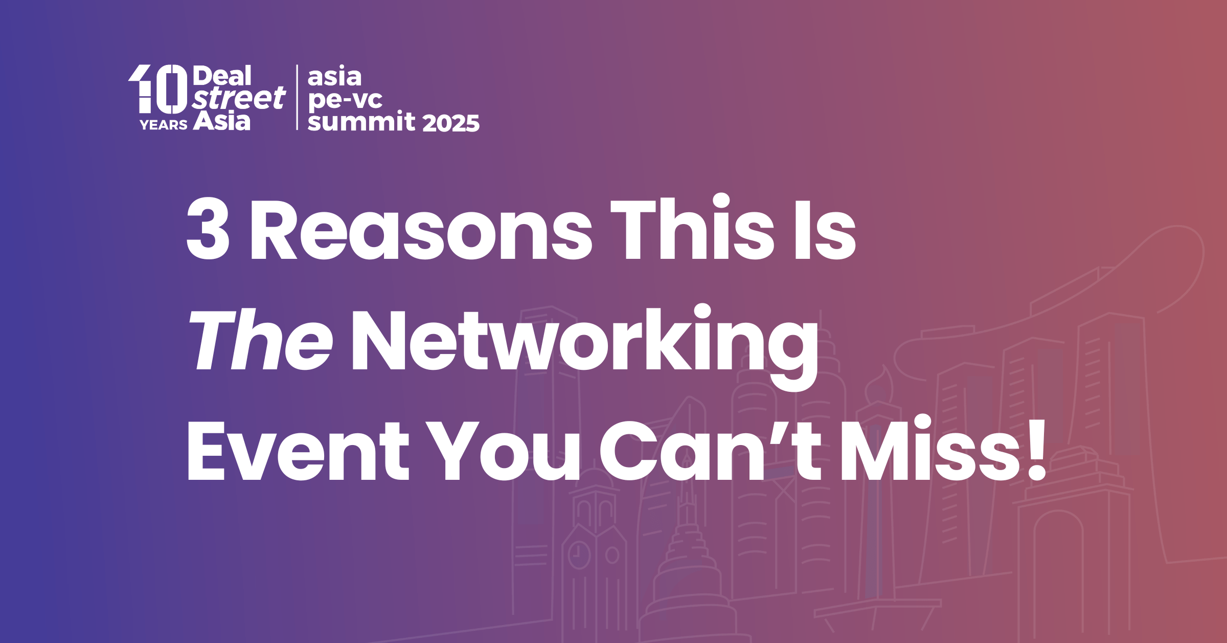 Unmatched networking with 1300+ leaders – 5 tickets left at $1,499
